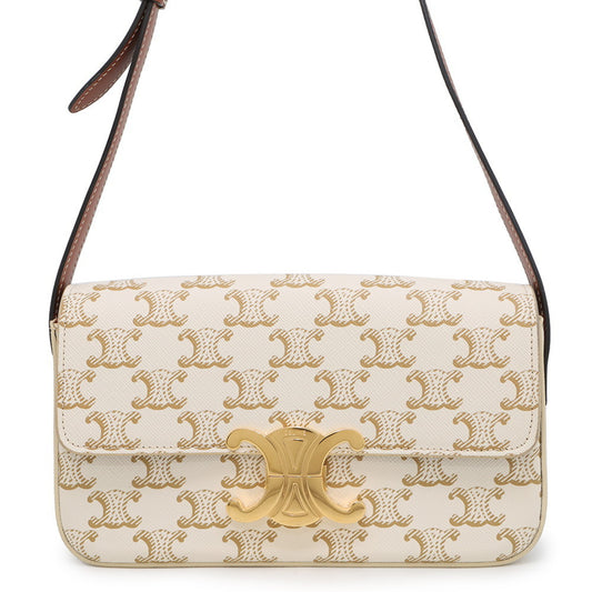 Celine Pvc White Shoulder Bags