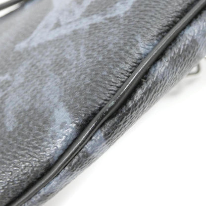 Louis Vuitton Coated Canvas Black Shoulder Bags