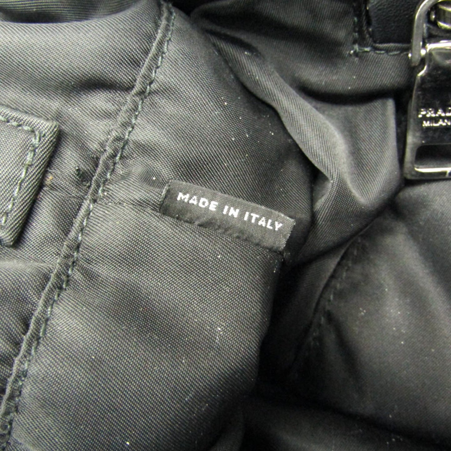 Prada Nylon Black Handbags