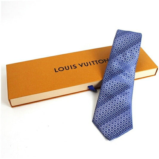 Louis Vuitton Silk Blue Ties