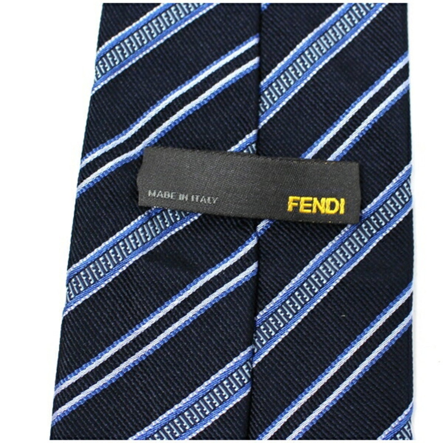 Fendi Silk Blue Ties