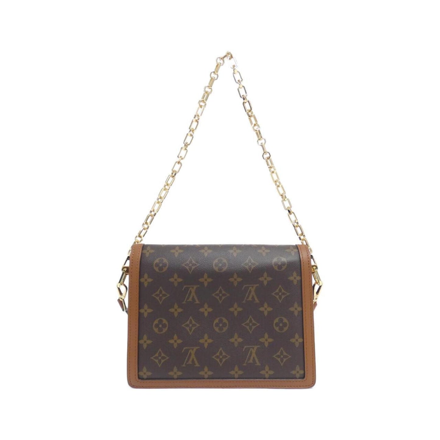 Louis Vuitton Coated Canvas Brown Shoulder Bags