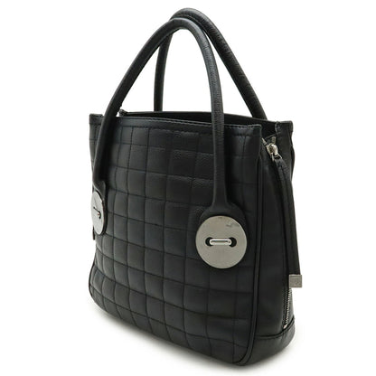 Chanel Calfskin Black Handbags