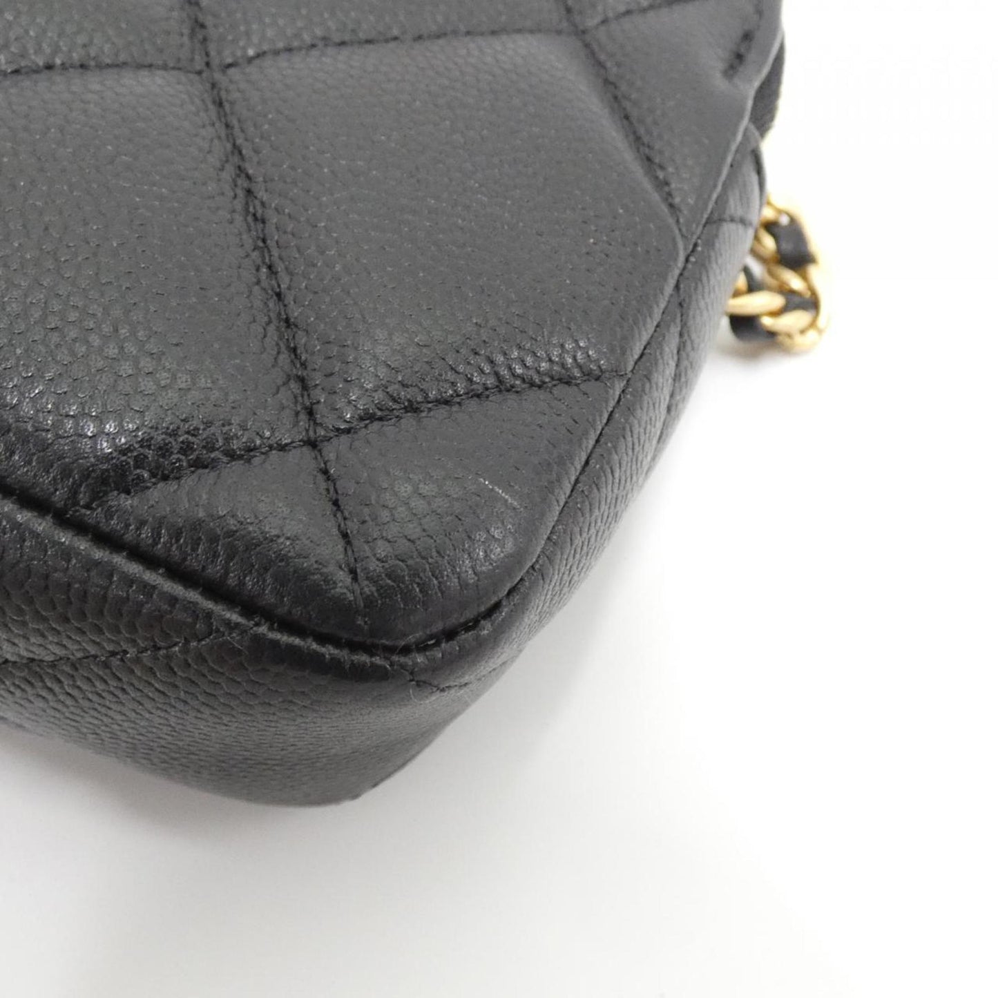 Chanel Calfskin Black Shoulder Bags