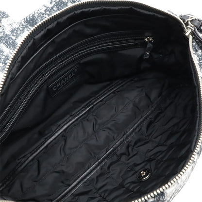 Chanel Nylon Black Shoulder Bags