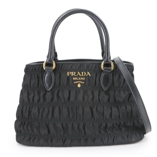 Prada Nylon Black Handbags