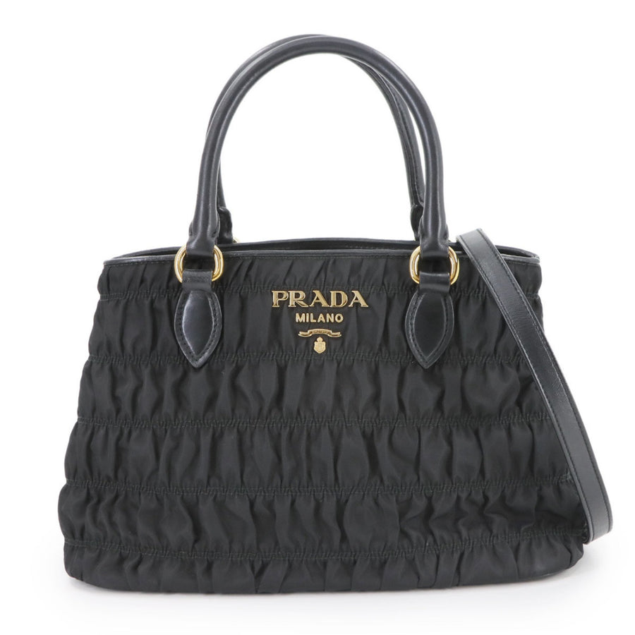 Prada Nylon Black Handbags