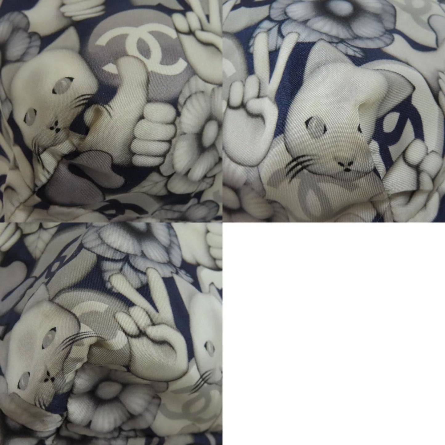Chanel Nylon Gray Tote Bags