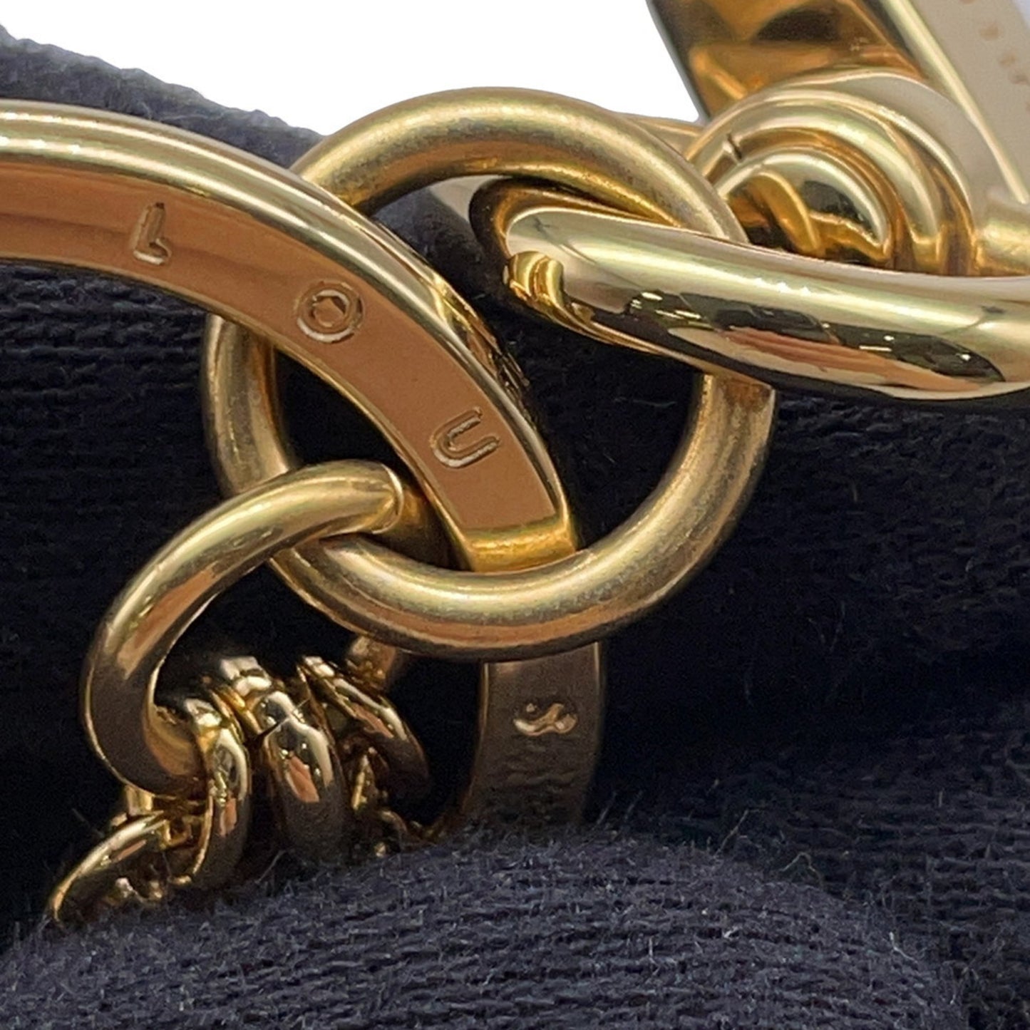 Louis Vuitton Other Metal Gold Key Rings
