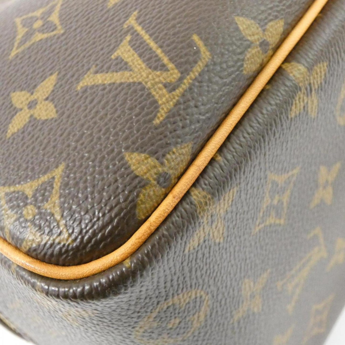 Louis Vuitton Coated Canvas Brown Handbags