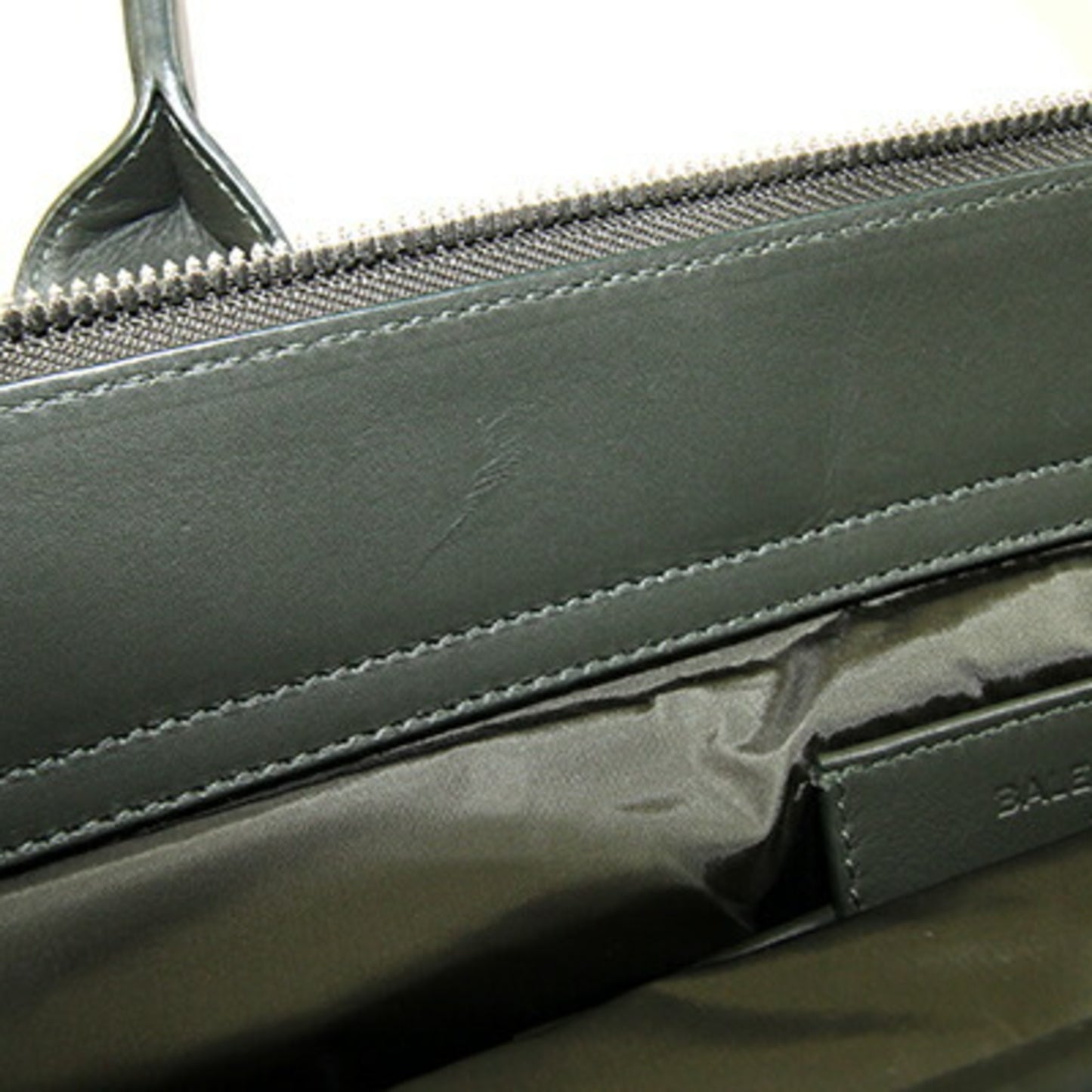 Balenciaga Nylon Green Handbags