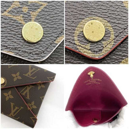 Louis Vuitton Monogram Canvas Red Clutch Bags