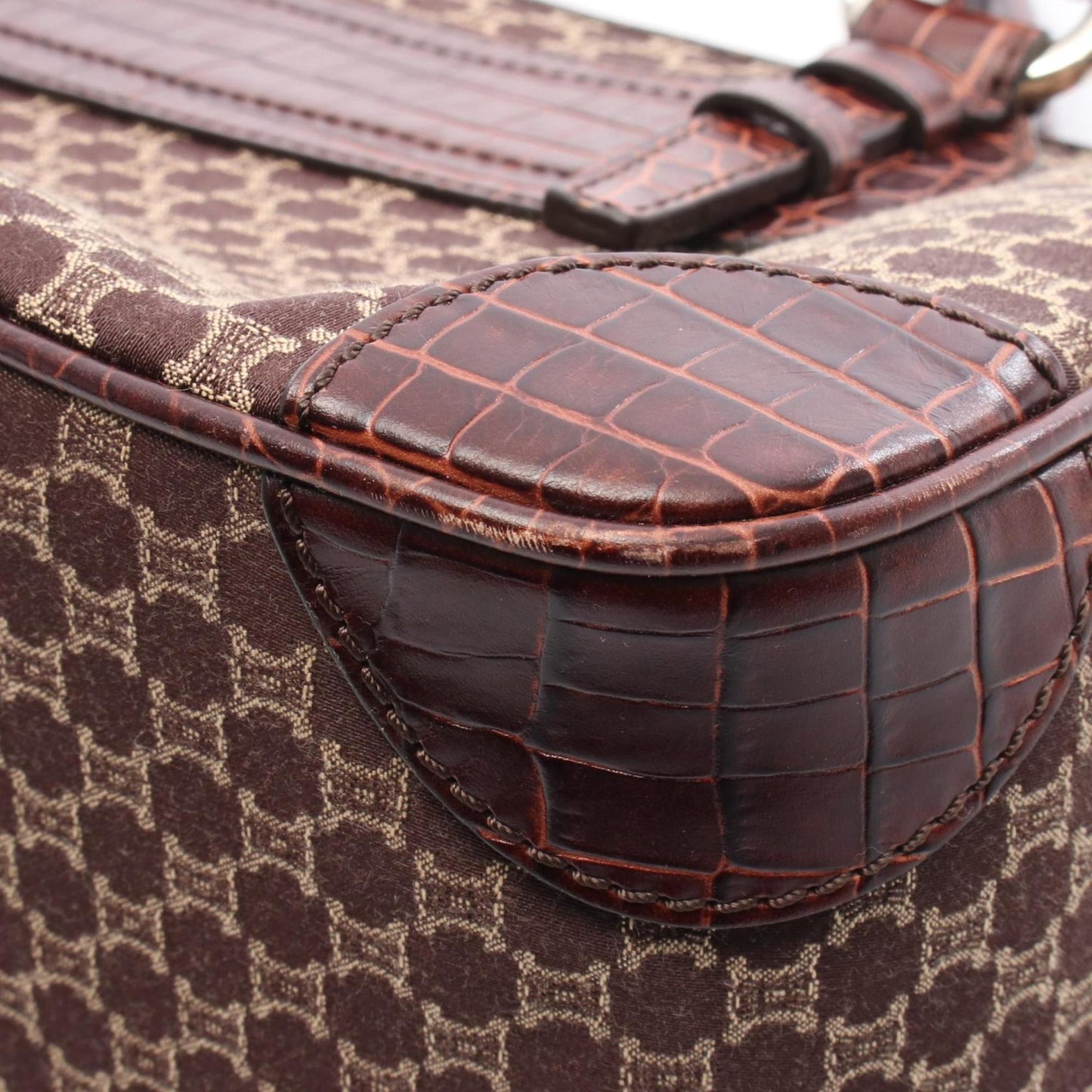 Celine Canvas Brown Handbags