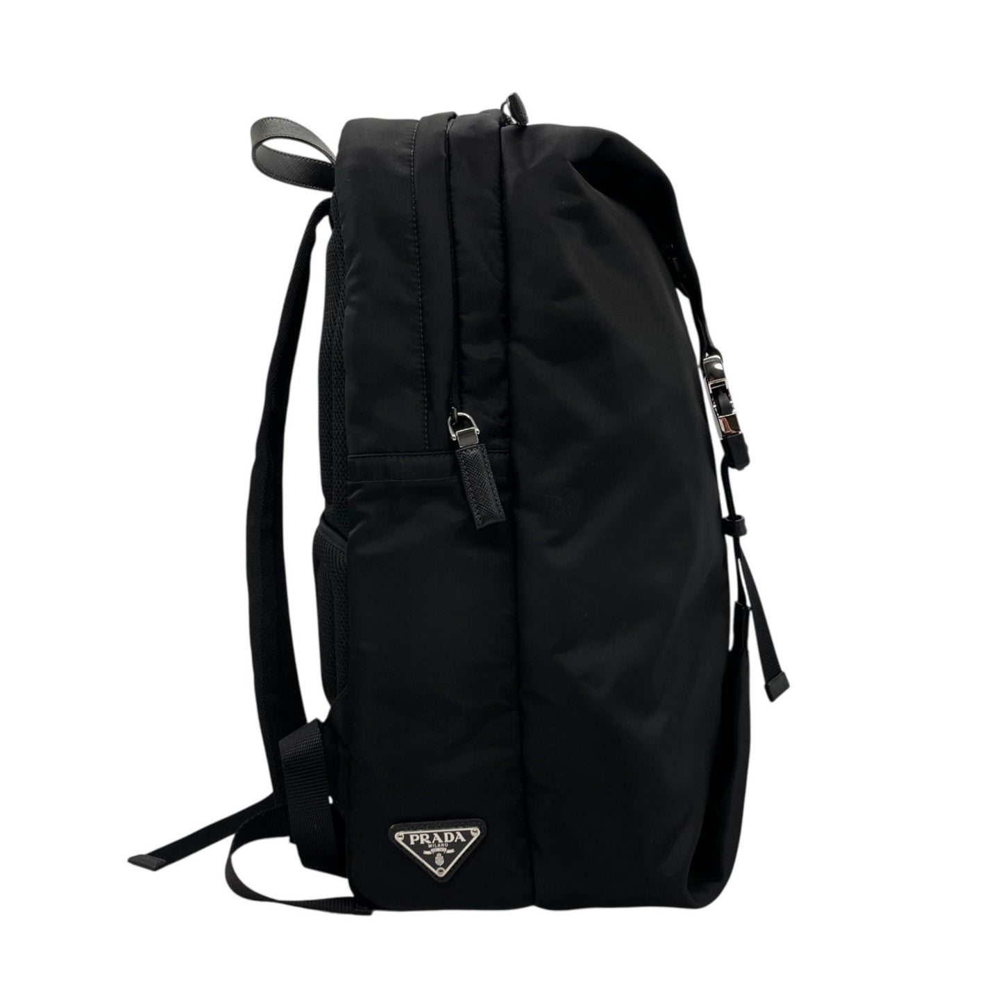Prada Nylon Black Backpacks