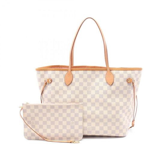 Louis Vuitton Coated Canvas White Tote Bags