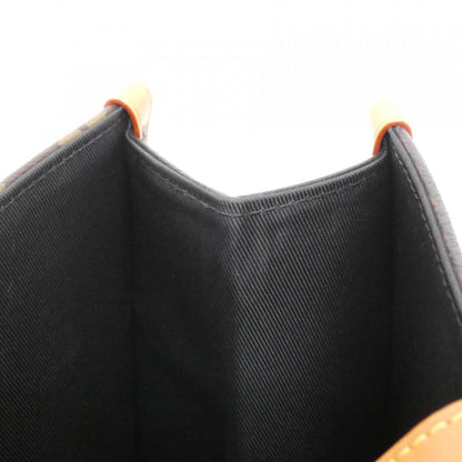 Louis Vuitton Coated Canvas Brown Handbags