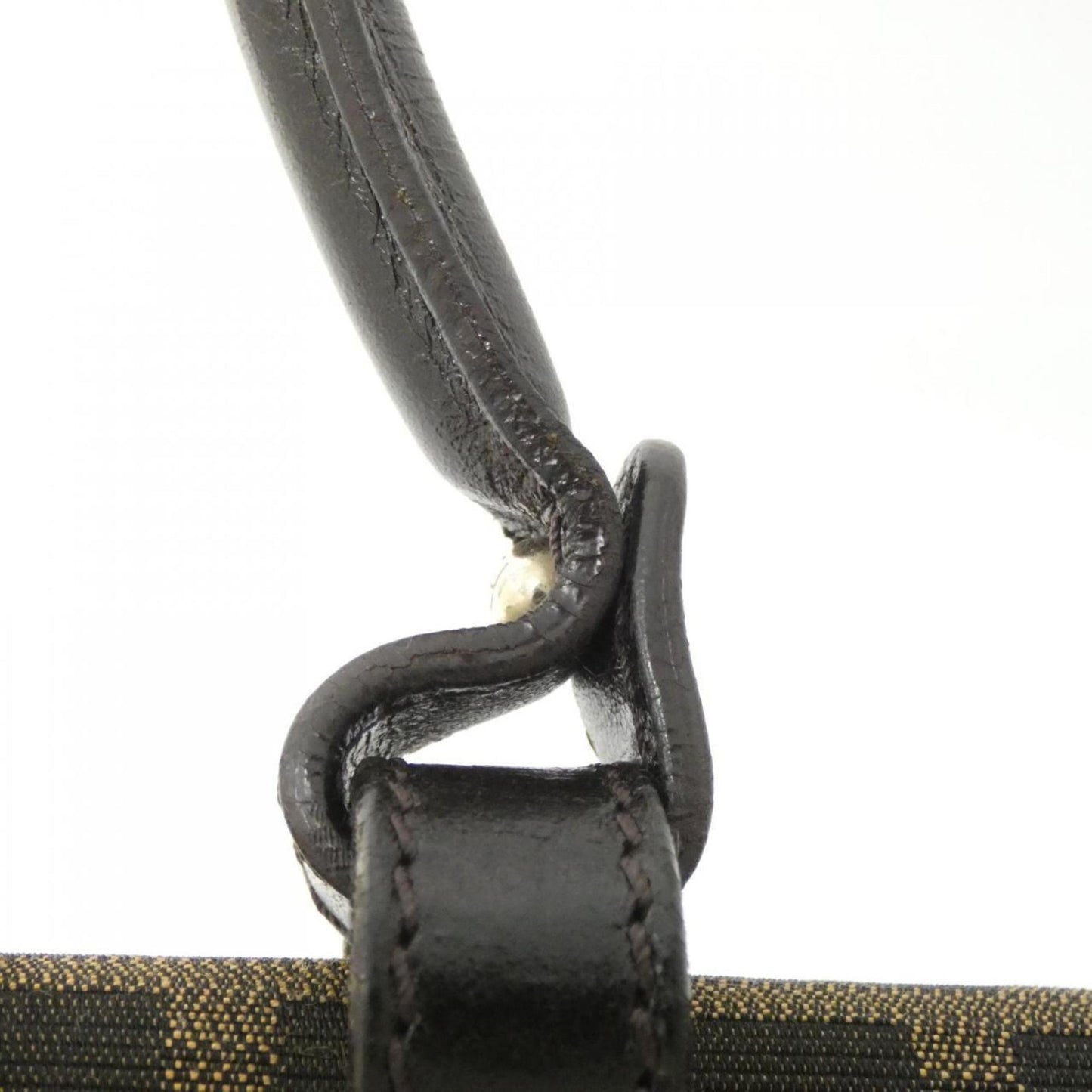 Fendi Canvas Brown Handbags