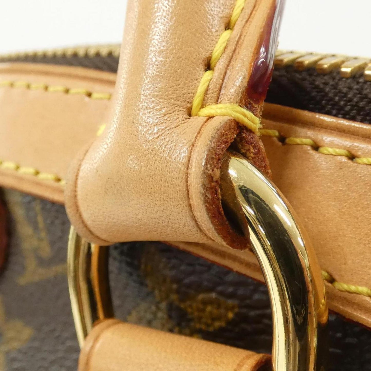 Louis Vuitton Coated Canvas Brown Handbags