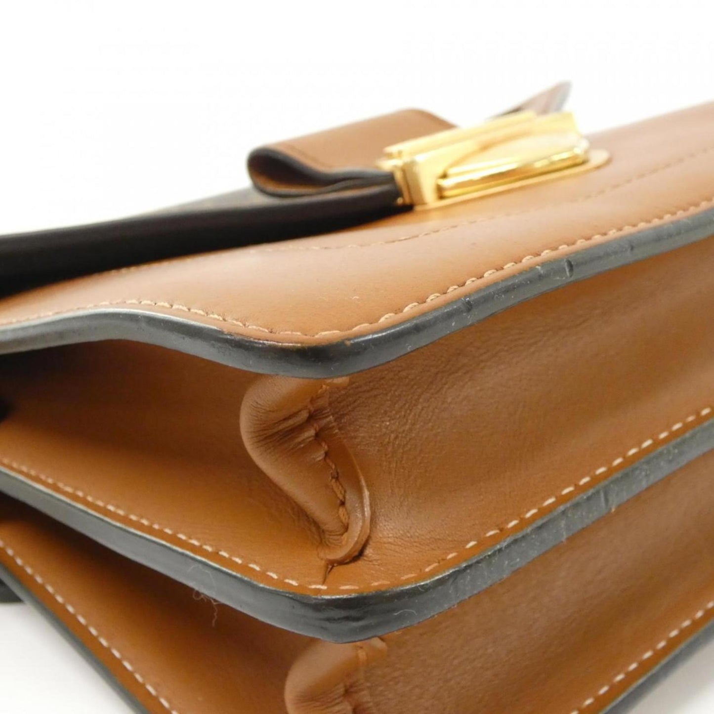 Louis Vuitton Coated Canvas Brown Shoulder Bags