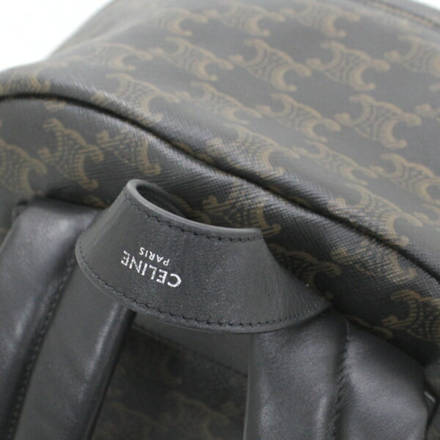 Celine Canvas Black Backpacks