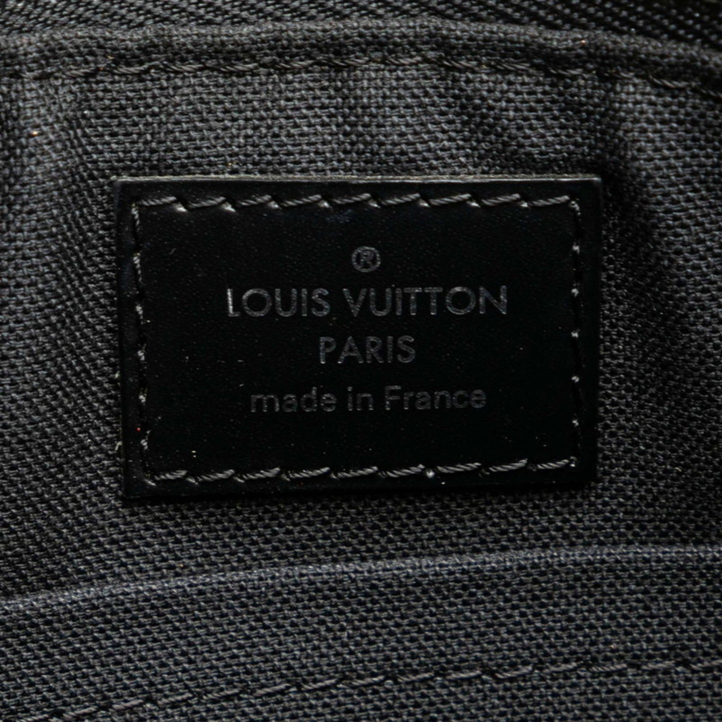 Louis Vuitton Pvc Black Shoulder Bags