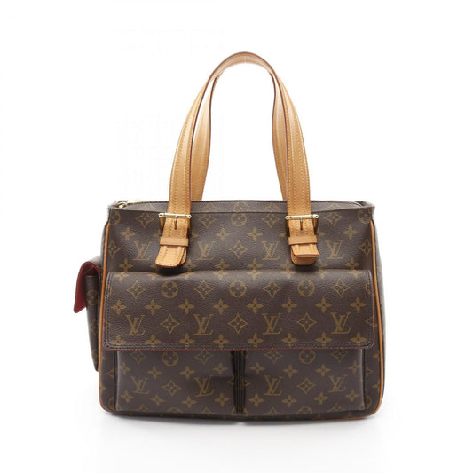 Louis Vuitton Coated Canvas Brown Handbags