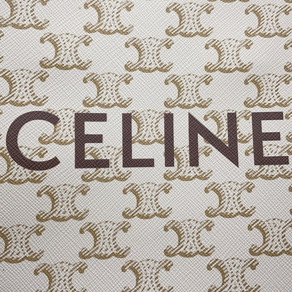 Celine Pvc White Shoulder Bags