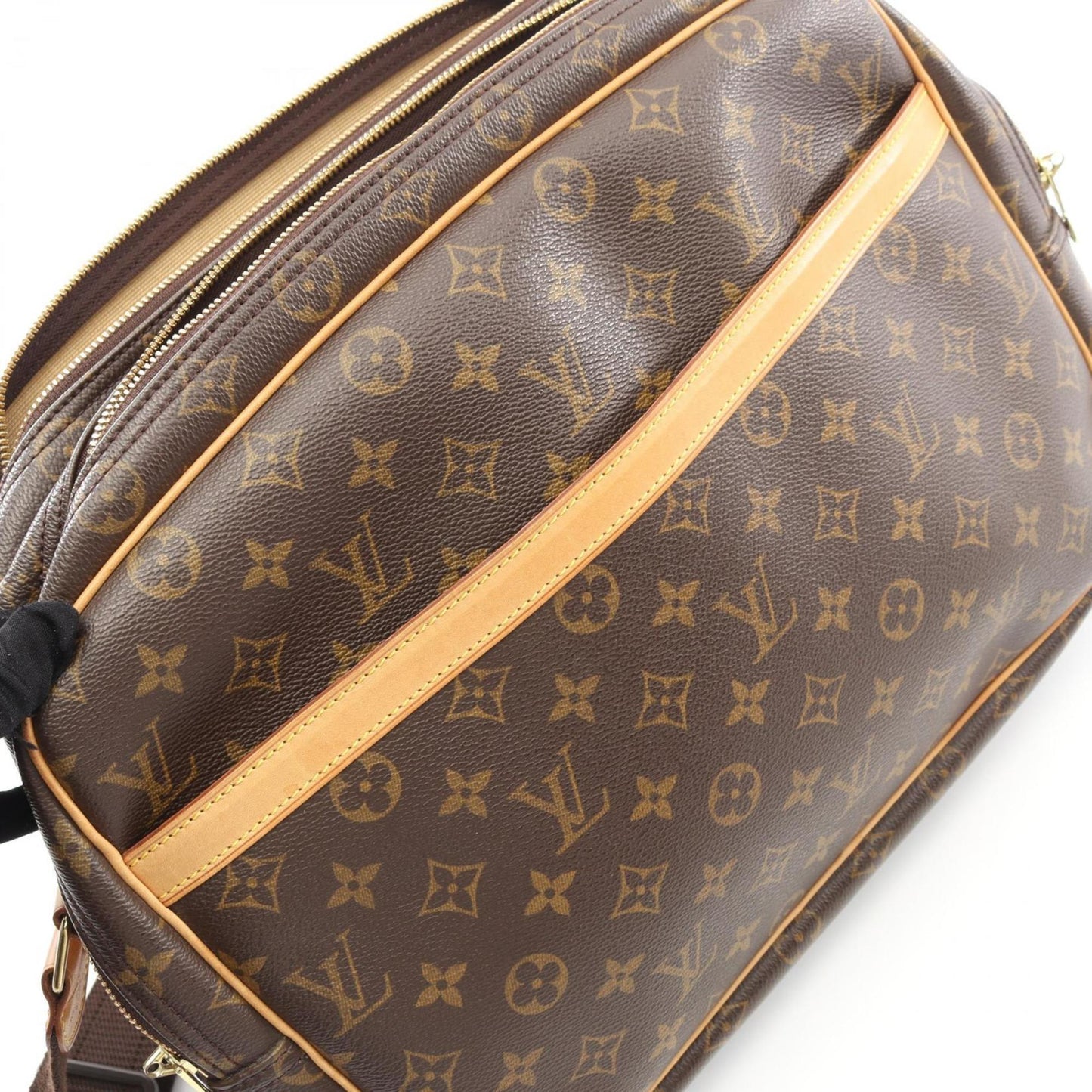 Louis Vuitton Coated Canvas Brown Shoulder Bags