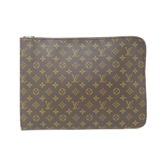 Louis Vuitton Coated Canvas Brown Handbags