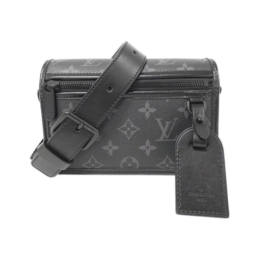 Louis Vuitton Coated Canvas Black Shoulder Bags