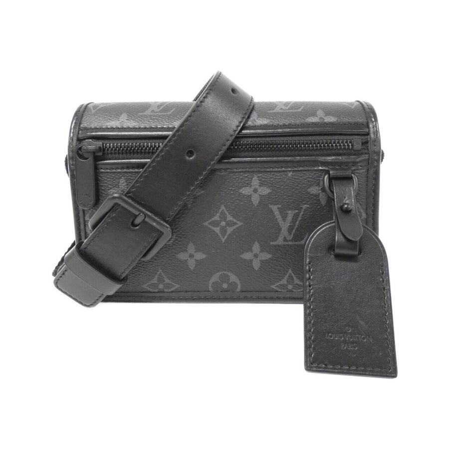 Louis Vuitton Coated Canvas Black Shoulder Bags