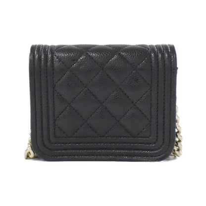 Chanel Calfskin Black Crossbody Bags