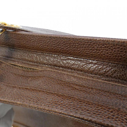 Chanel Calfskin Brown Shoulder Bags