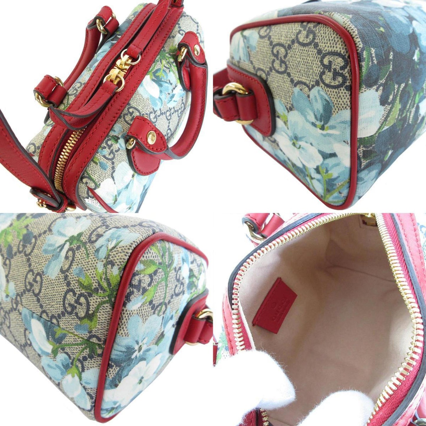 Gucci Pvc Blue Handbags