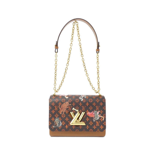 Louis Vuitton Coated Canvas Brown Shoulder Bags