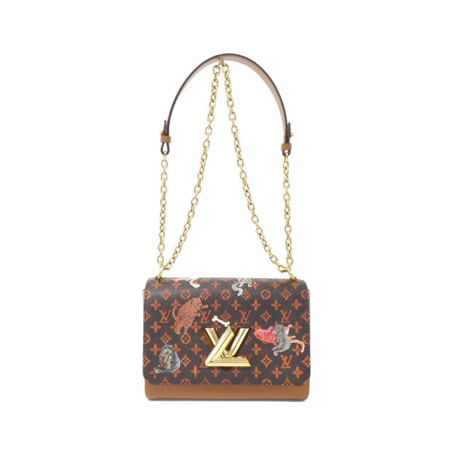 Louis Vuitton Coated Canvas Brown Shoulder Bags
