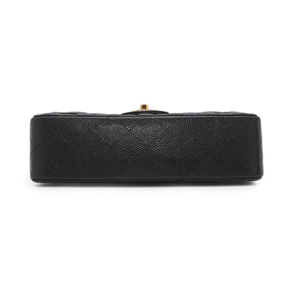 Chanel Calfskin Black Shoulder Bags