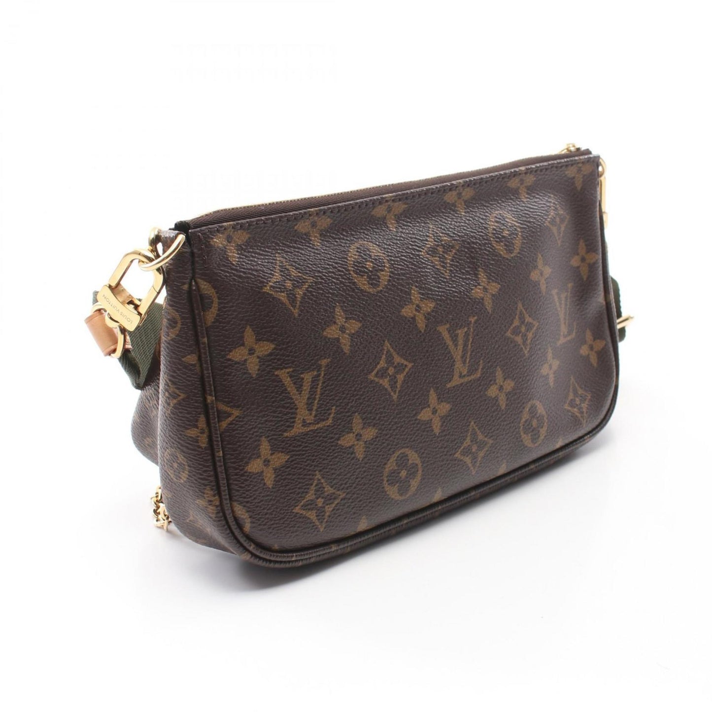 Louis Vuitton Coated Canvas Brown Shoulder Bags