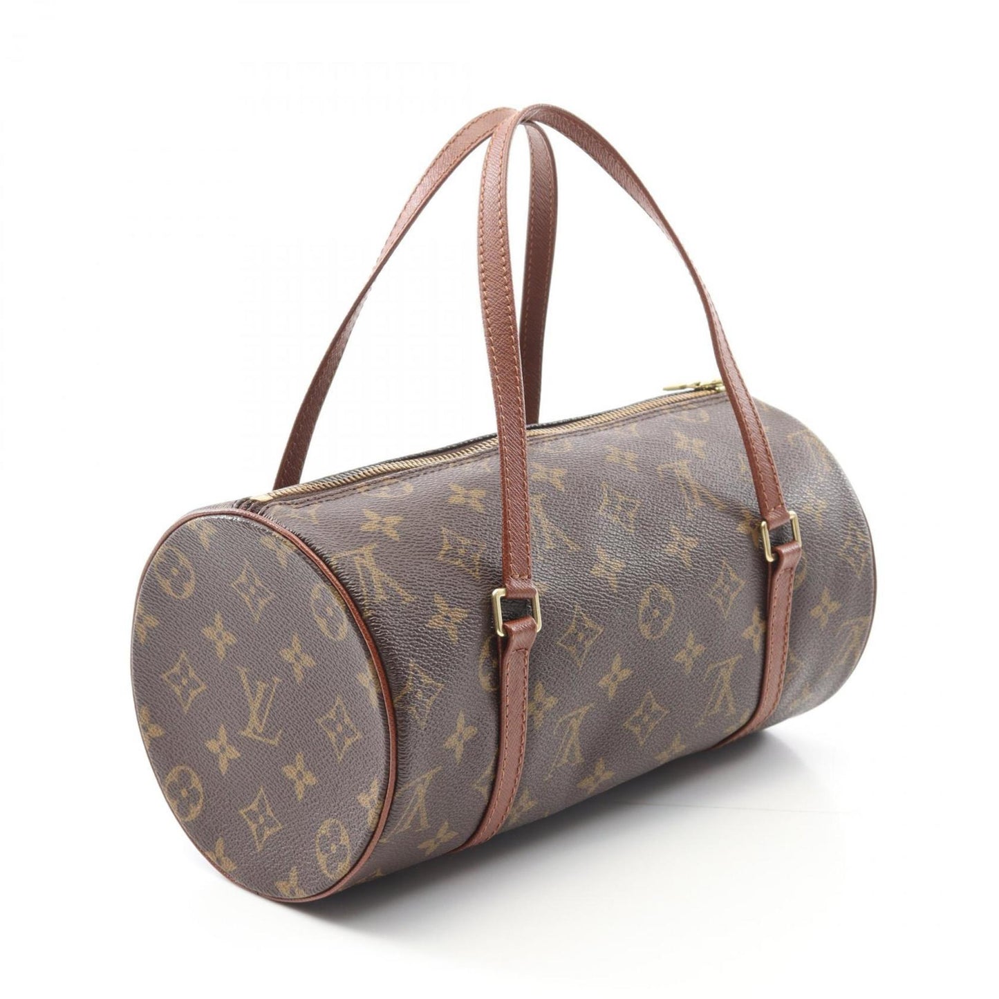 Louis Vuitton Coated Canvas Brown Handbags