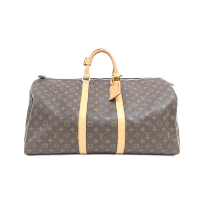 Louis Vuitton Coated Canvas Brown Travel Bags