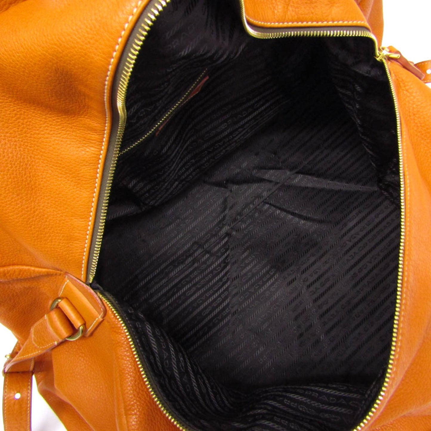 Prada Others Orange Travel Bags