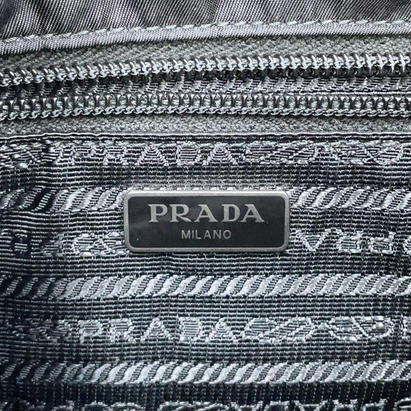 Prada Nylon Black Handbags