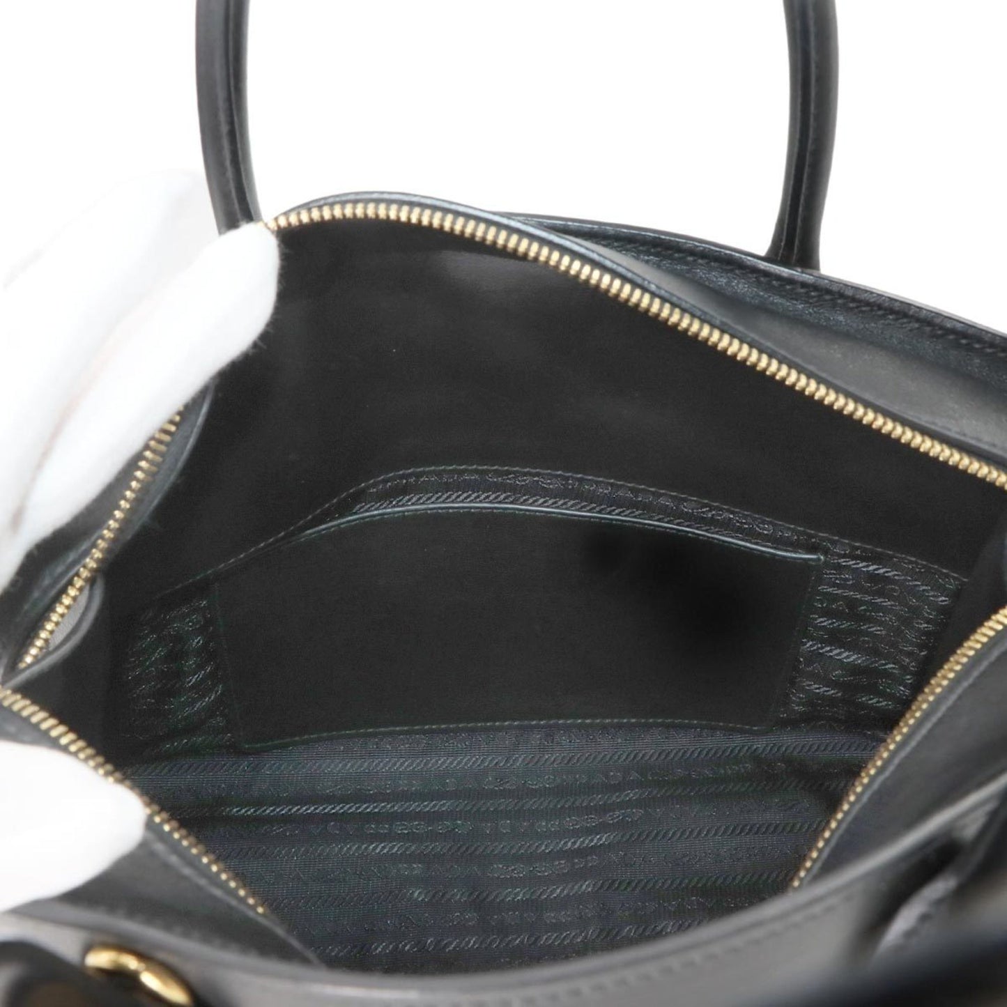 Prada Saffiano Black Handbags