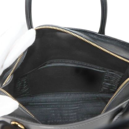 Prada Saffiano Black Handbags