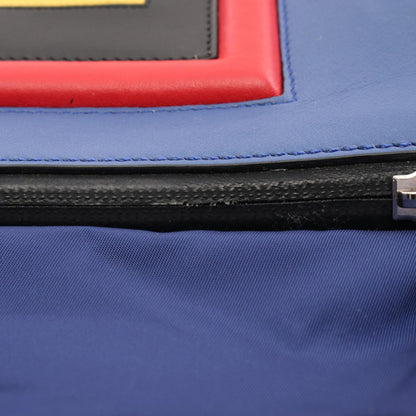 Fendi Nylon Blue Backpacks