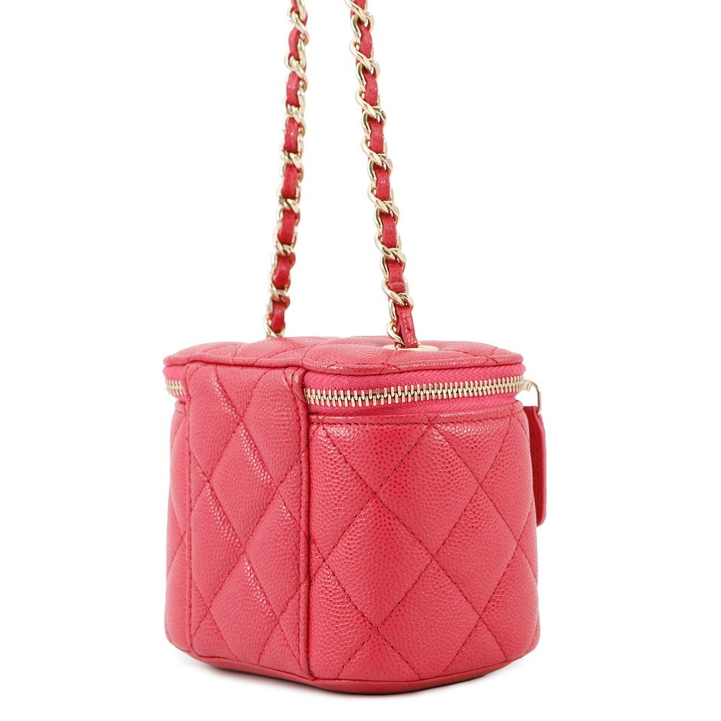 Chanel Calfskin Pink Shoulder Bags