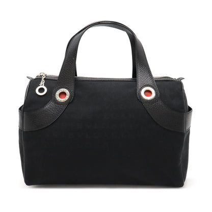 Bvlgari Canvas Black Handbags
