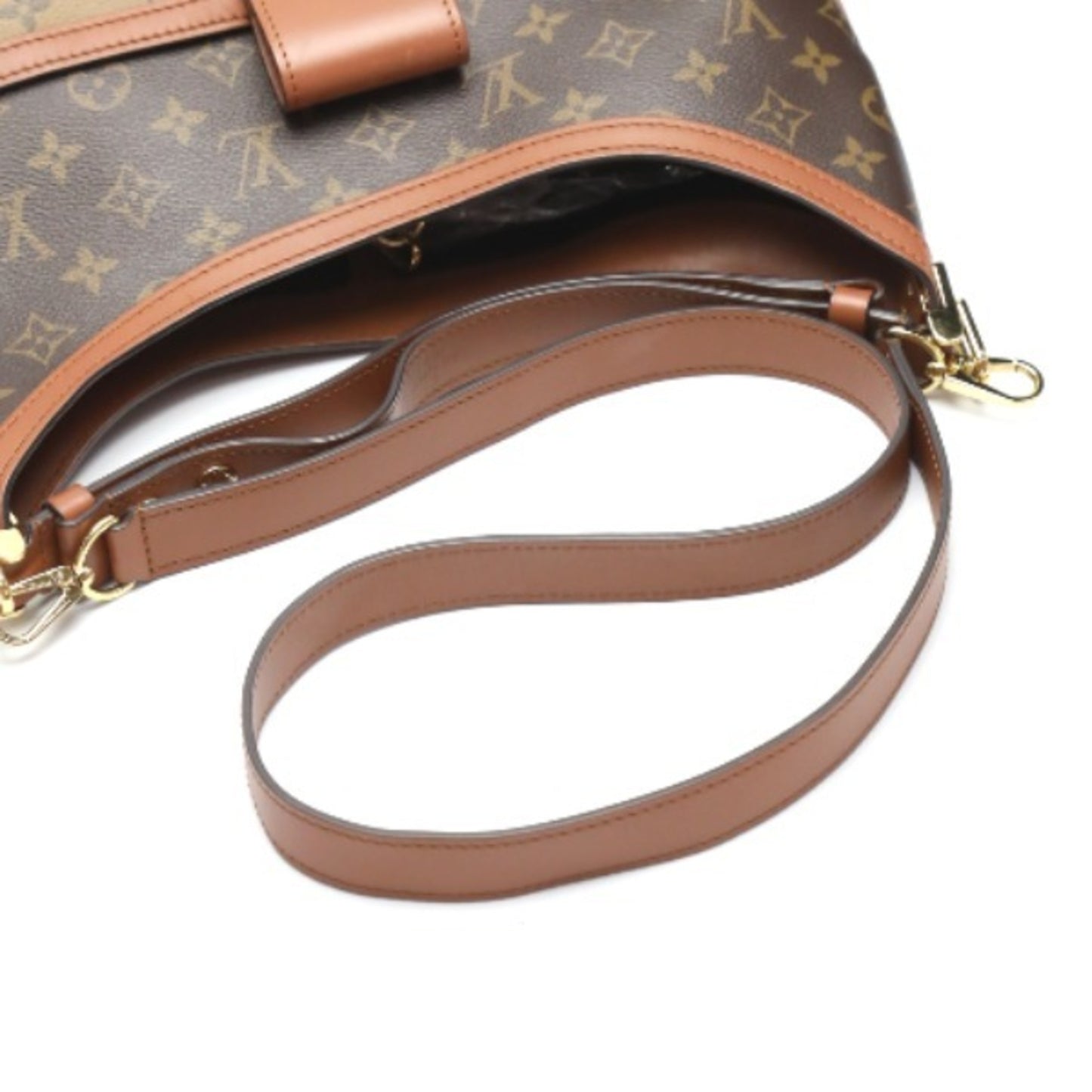 Louis Vuitton Monogram Canvas Brown Shoulder Bags