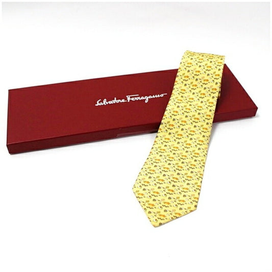 Salvatore Ferragamo Silk Yellow Ties