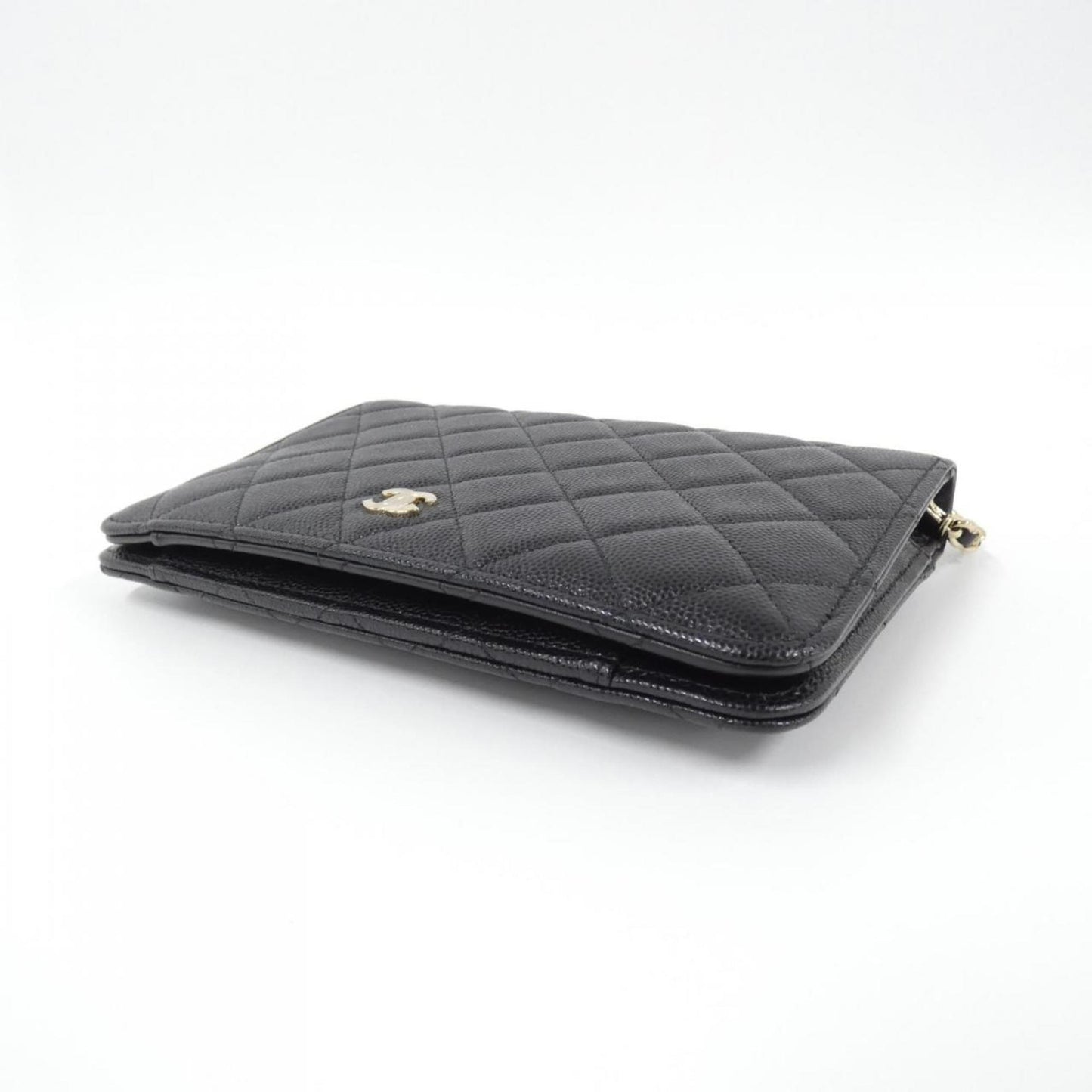 Chanel Calfskin Black Shoulder Bags